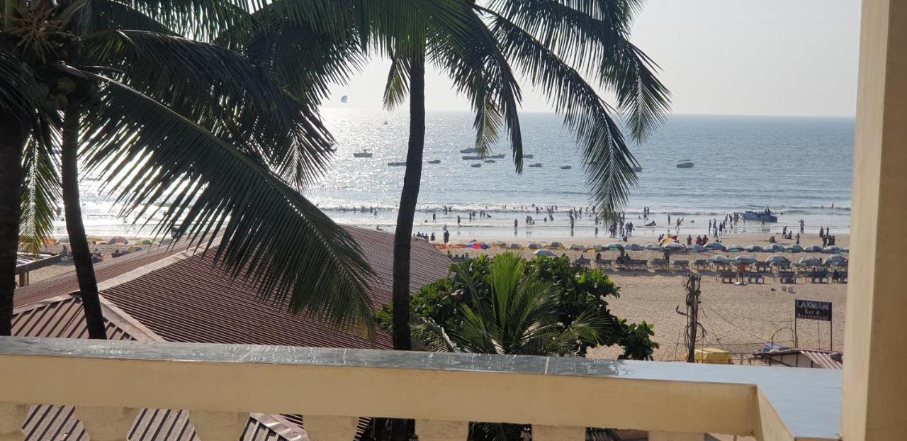 Baga Beach Exotica Hotel Bagian luar foto
